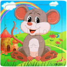 Load image into Gallery viewer, Wooden Puzzle Educational Developmental Baby Kids Training Toy Christmas Gift